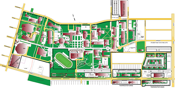Campus Map Directions Episcopal High School Houston Bellaire