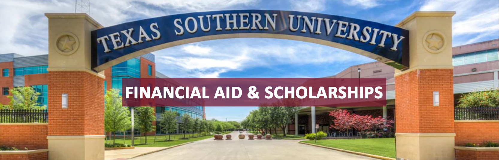 Financial aid & Scholarship Home slider