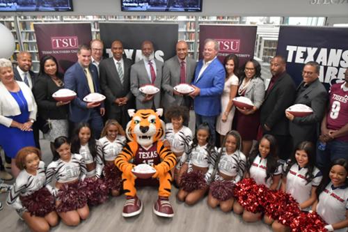 TSU partners with the Texans
