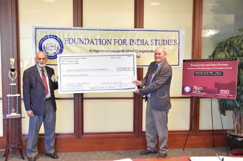 Foundation for India Studies check presentation