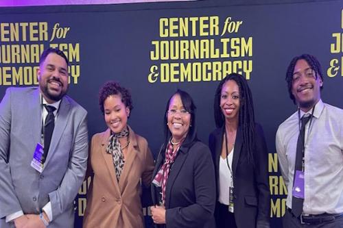 TSU School of Communication students travel to Washington D.C. to cover opening of Center for Journalism & Democracy