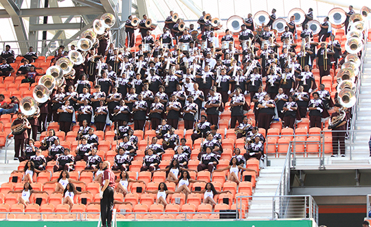 Band Playing in the Game