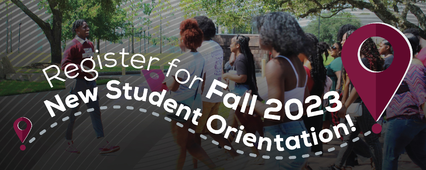 tsu new student orientation fall 2023 slider