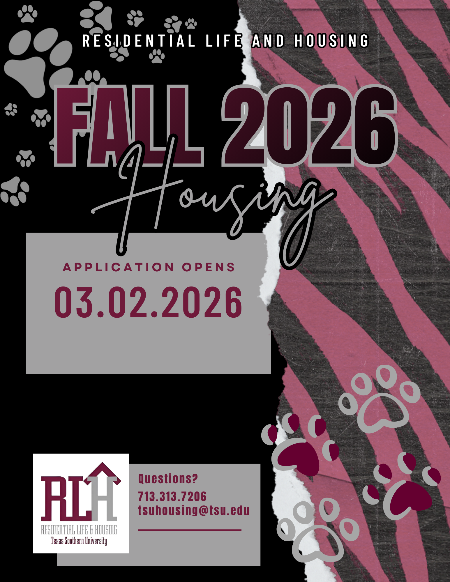 Summer 2026 Housing Applications