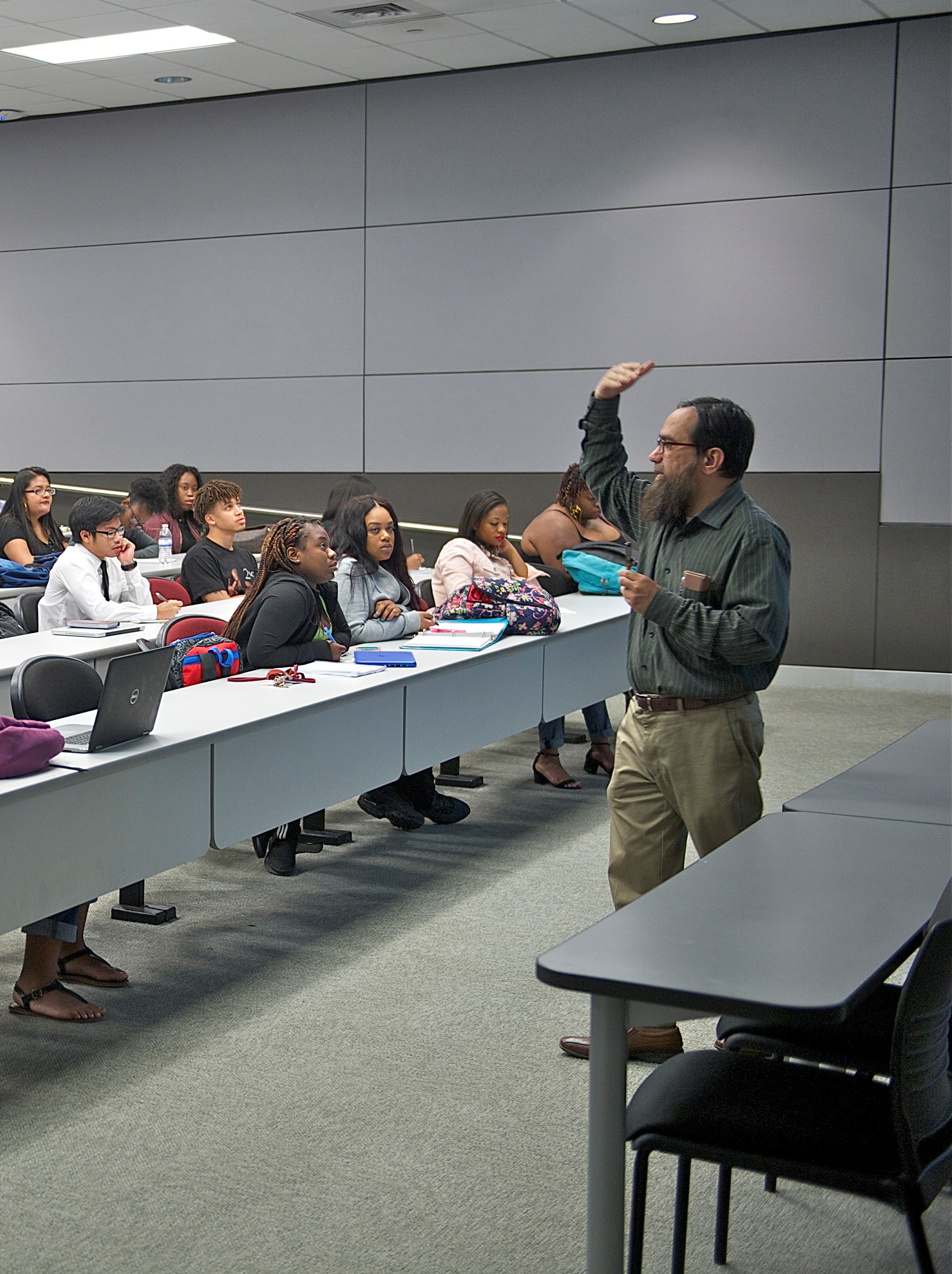 Faculty in classroom