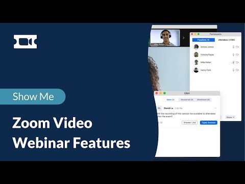 Zoom Webinar Features