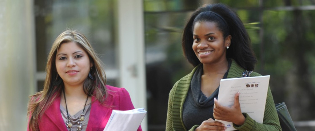 two female students