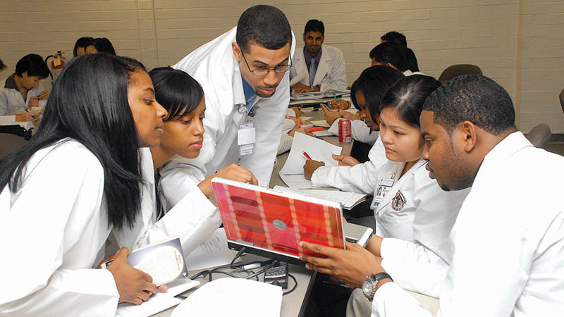 Study Group in the classroom