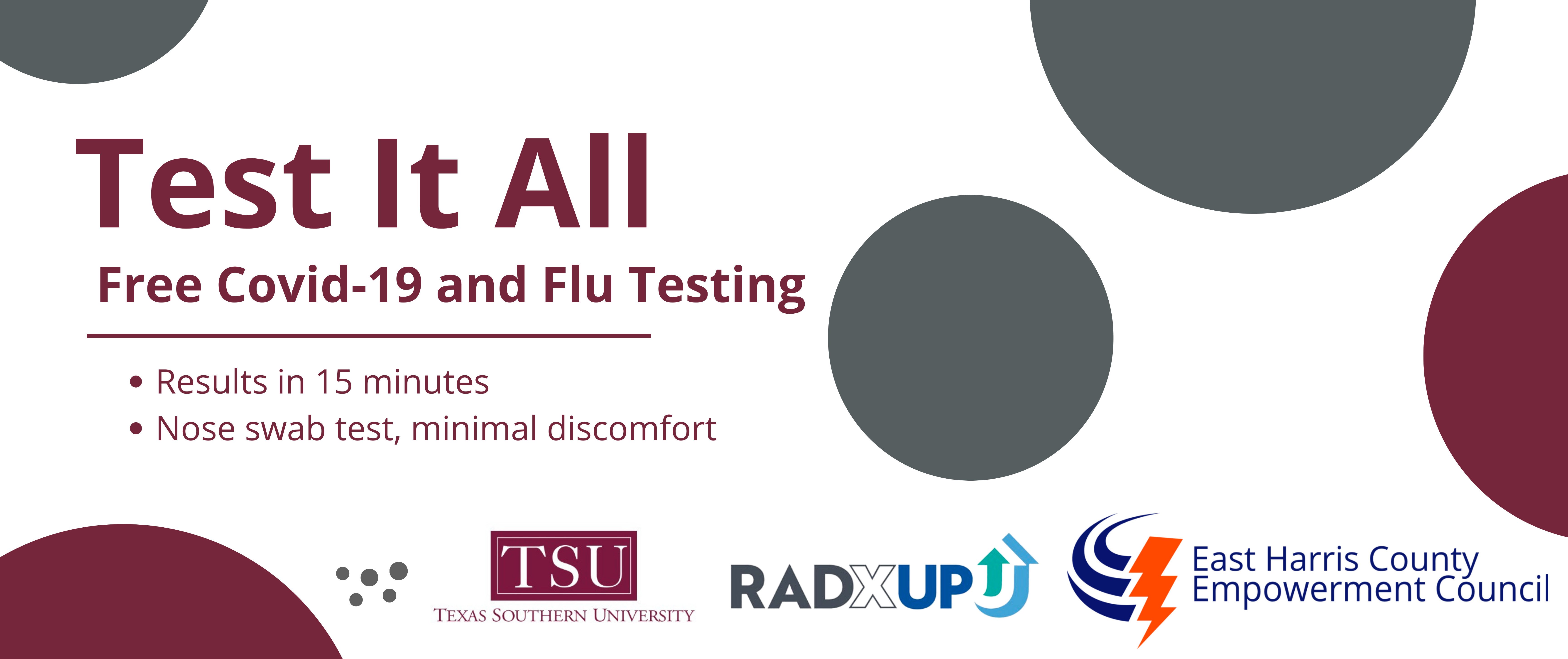 test it all banner