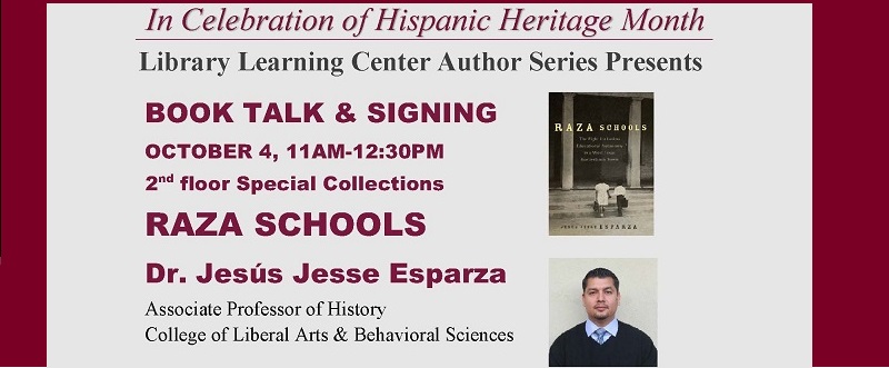 Dr. Esparza Book Talk