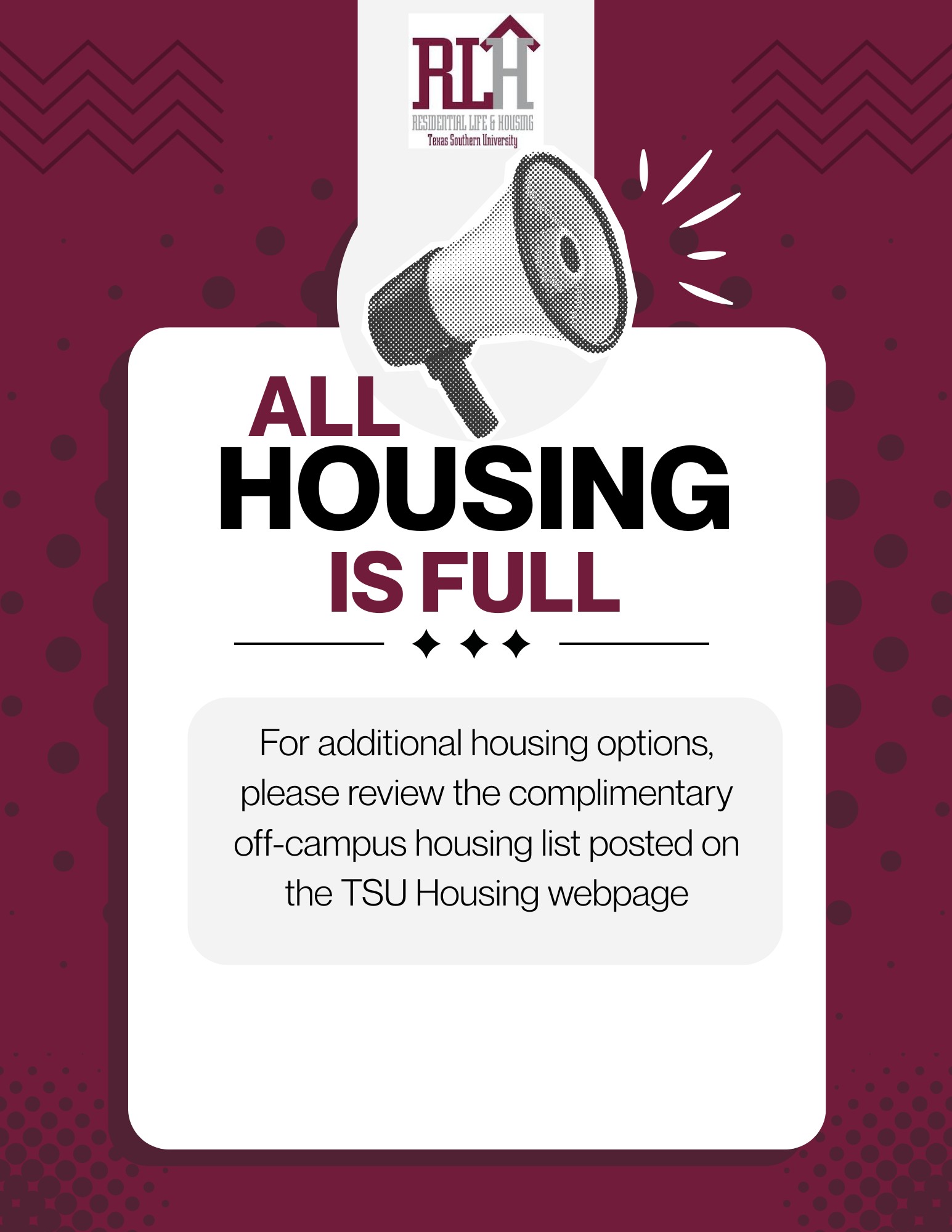 Housing Full