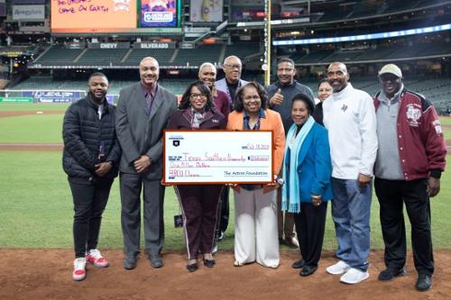 Astros announce $1 million in funding for baseball and softball fields at TSU