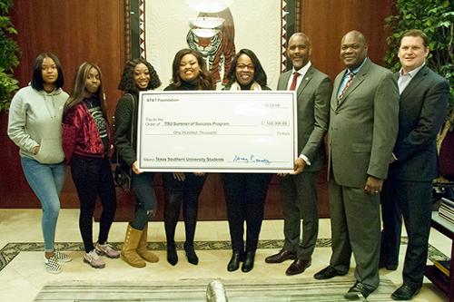 AT&T Foundation Donation for SOS Program
