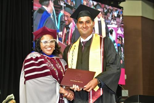 Salutatorian Embraces Historic Feat as he Prepares to Begin MBA