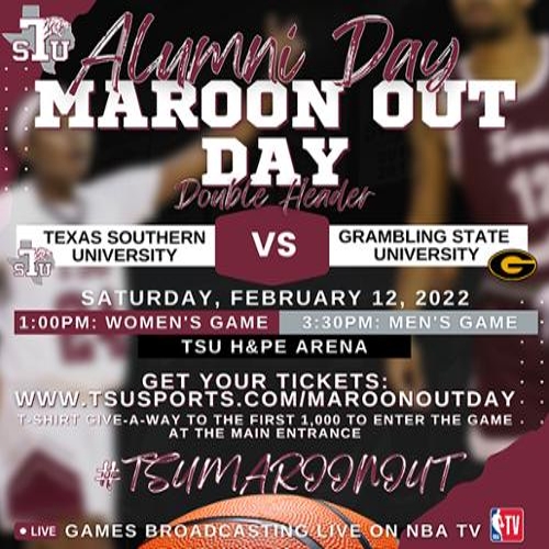 tsu basketball maroon out flyer