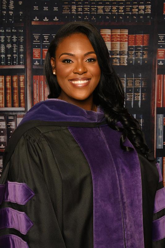 Graduate Spotlight: Taylar Hall finds her purpose at Thurgood Marshall School of Law
