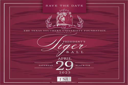 Save the Date: President's Tiger Ball 